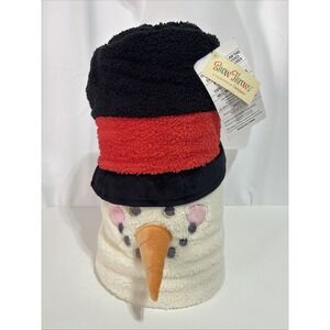 DEPT 56 Snowpinions Snowman Snow Throw Christmas Blanket Fleece Read Description